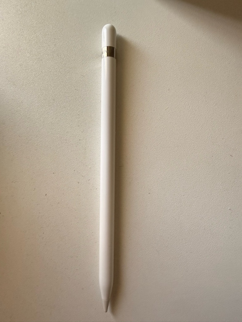 Apple White Stylus with Silver Accent